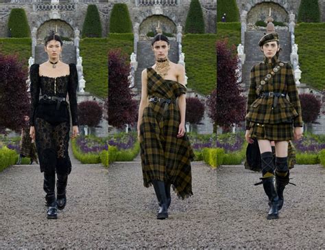 dior show in scotland.